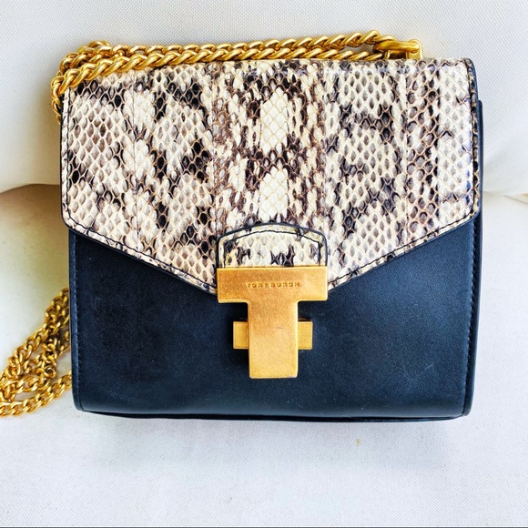 Tory Burch Juliette Exotic Mini Bag EUC - Picture 6 of 16